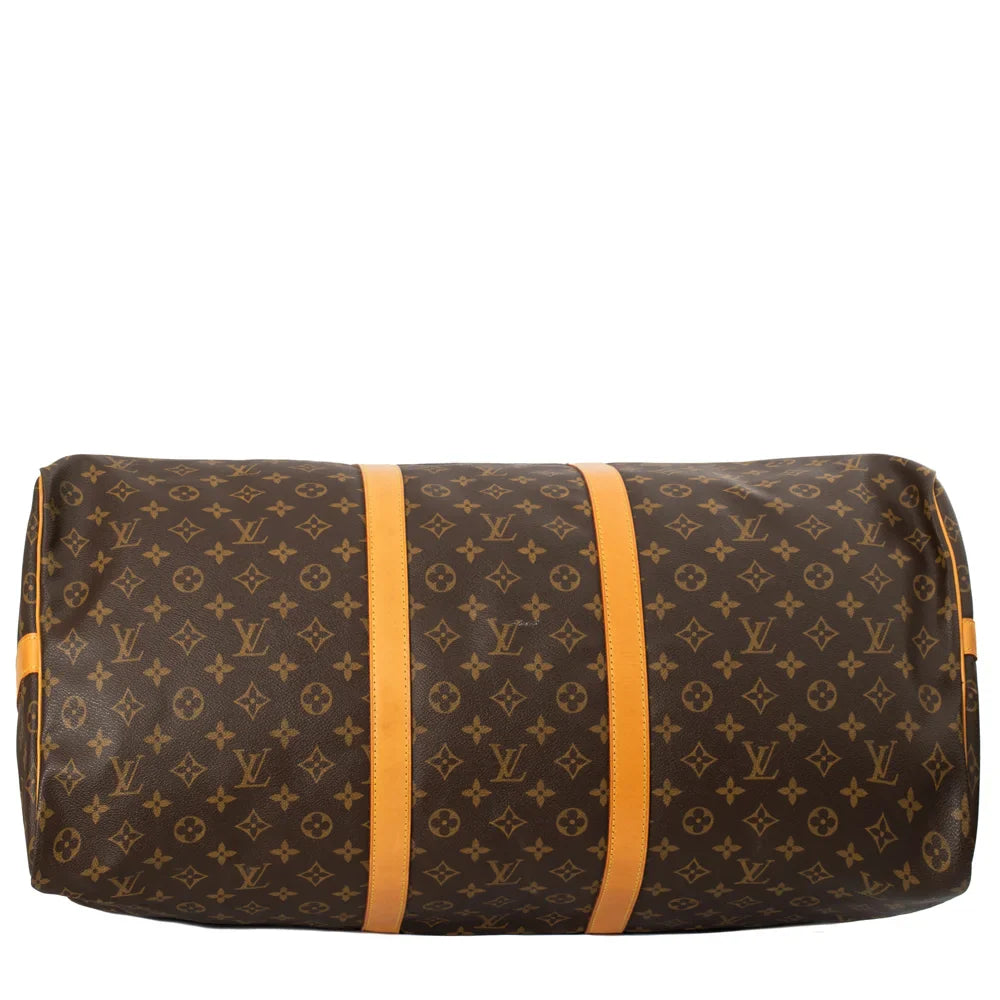 Keepall 60 Vintage en toile monogram marron