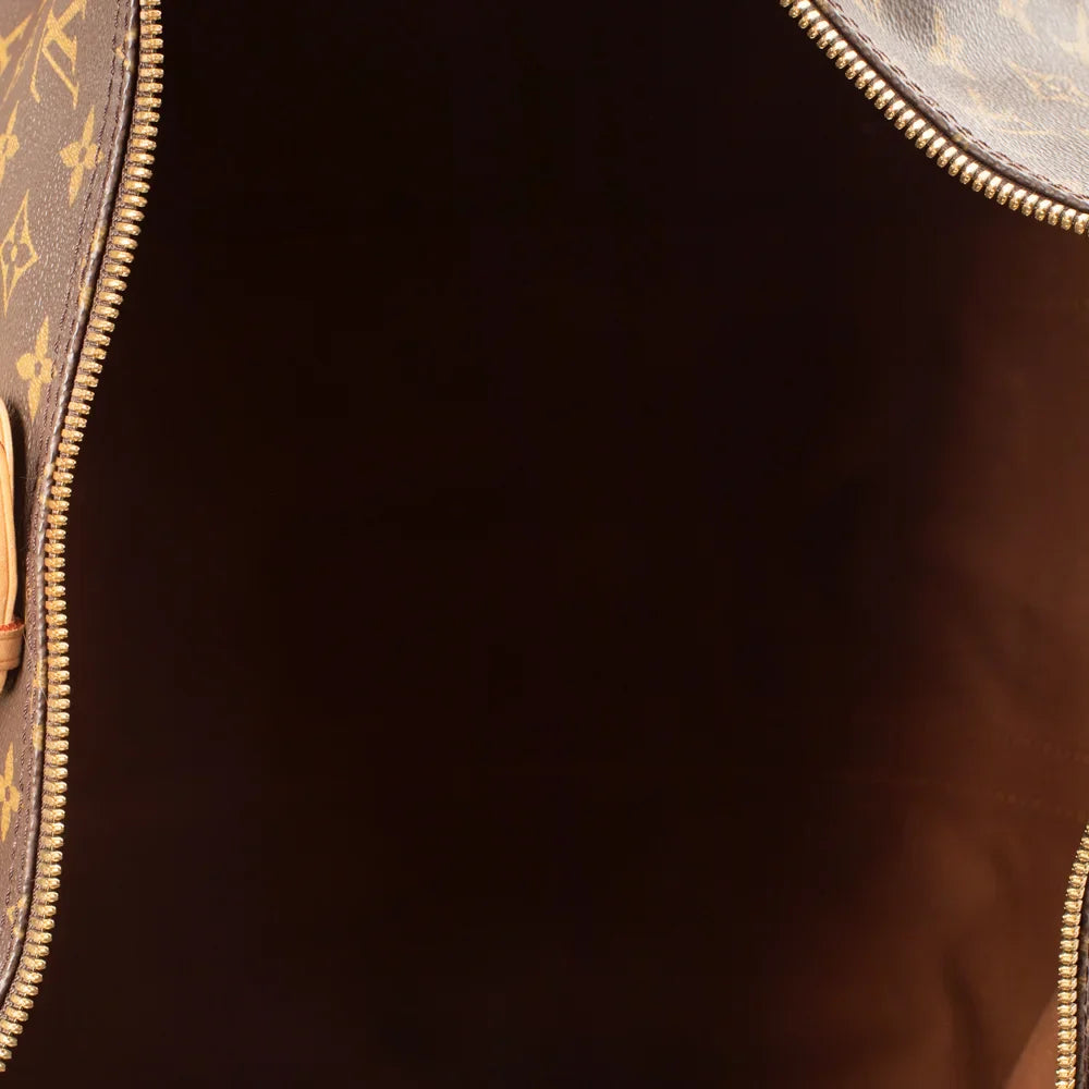Keepall 60 Vintage en toile monogram marron