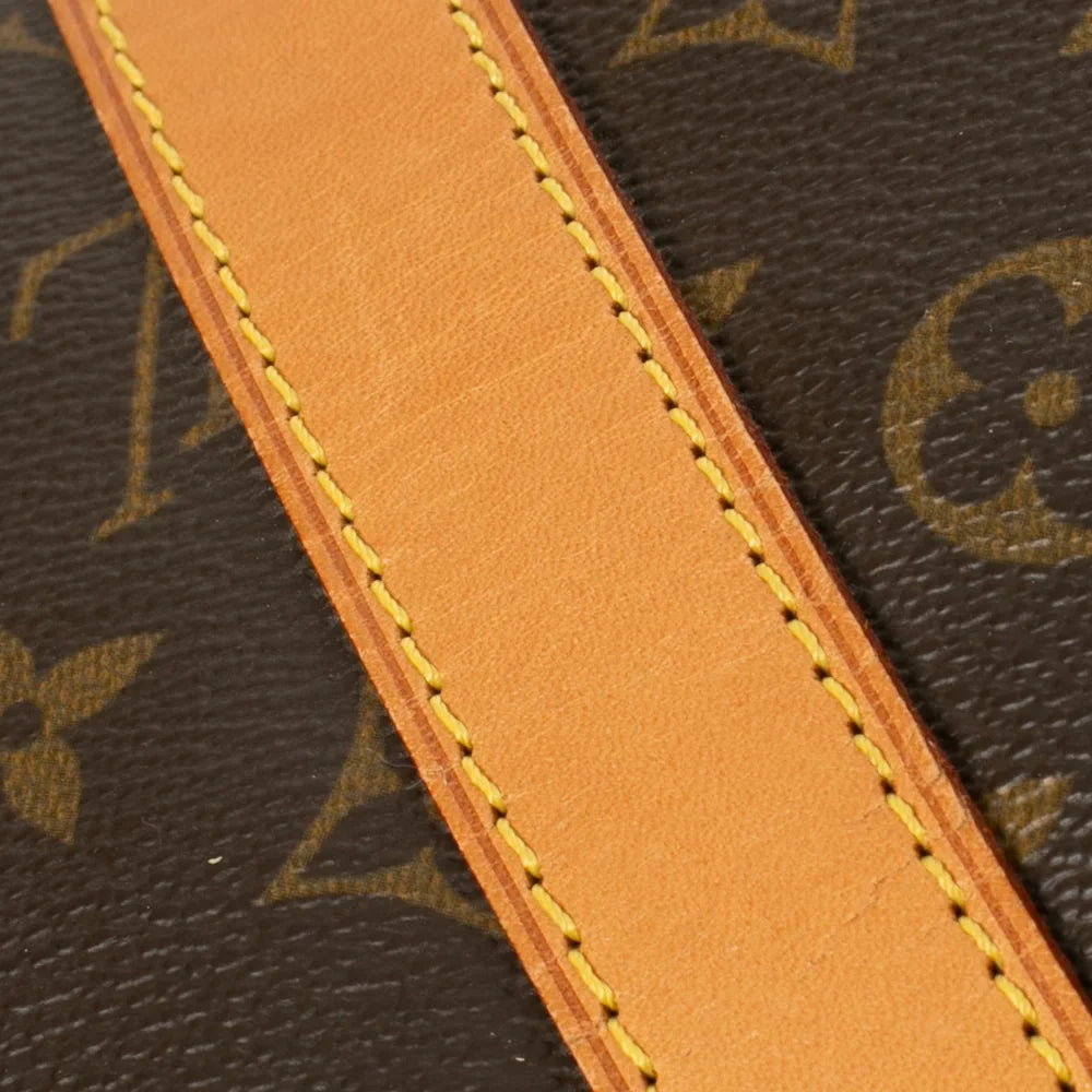 Keepall 55 Vintage en toile monogram marron