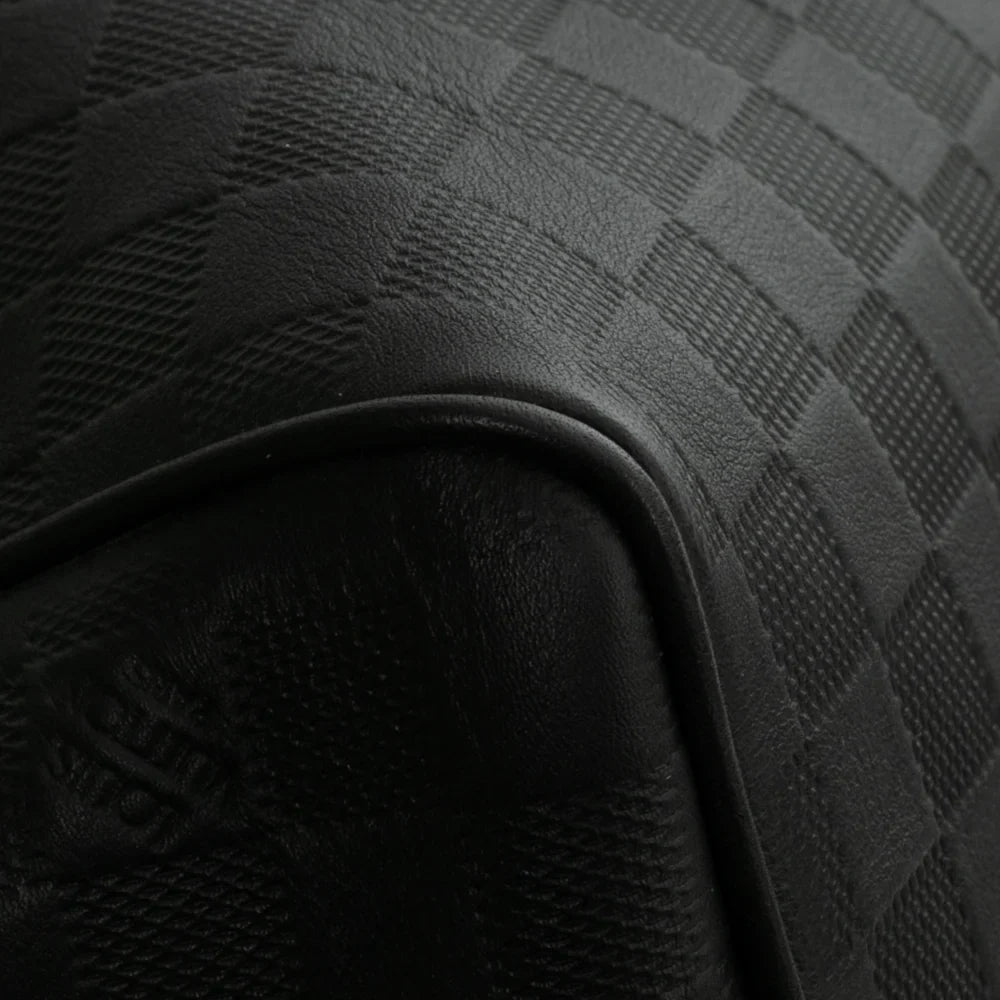 Keepall 45 en toile damier noir