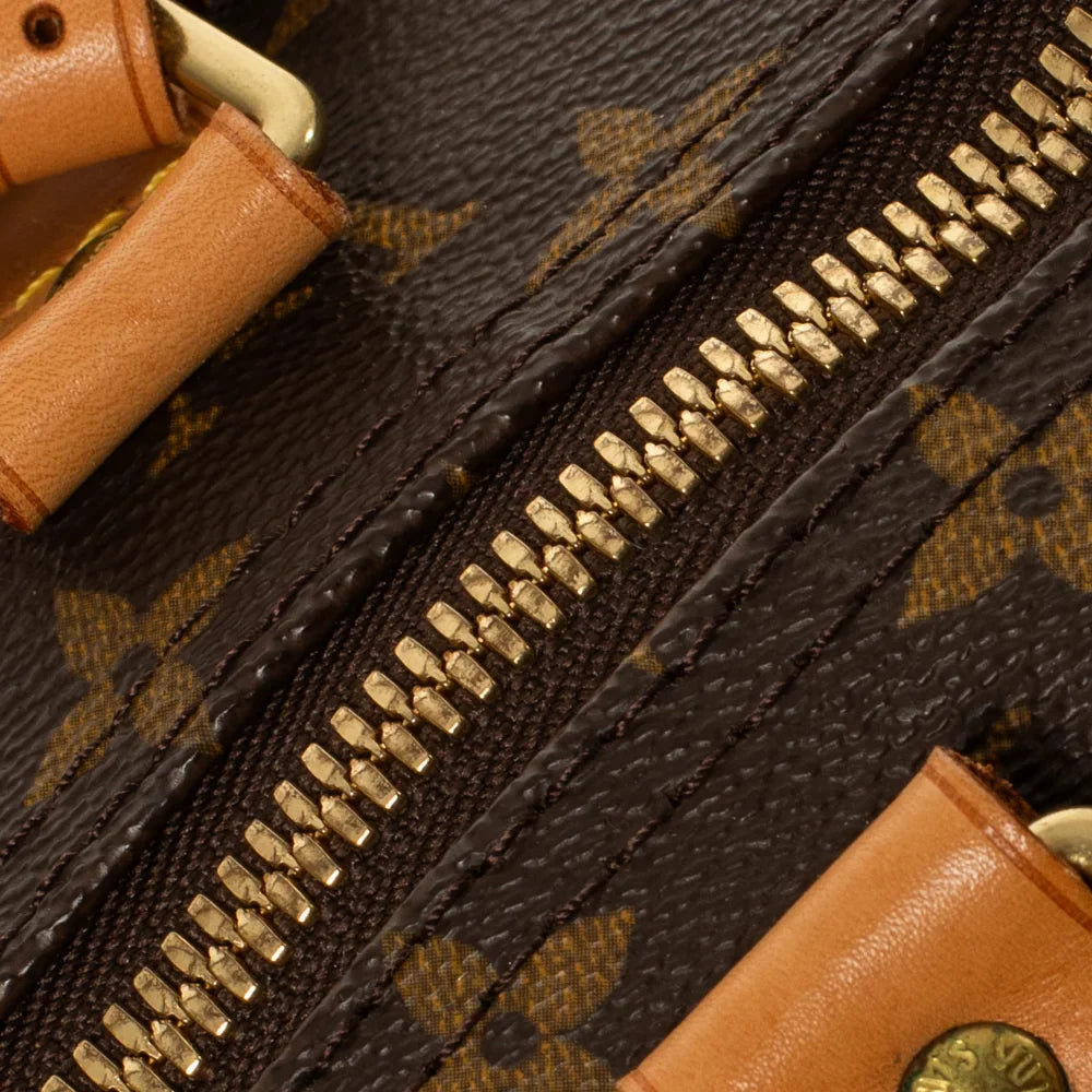 Keepall 60 Vintage en toile monogram marron