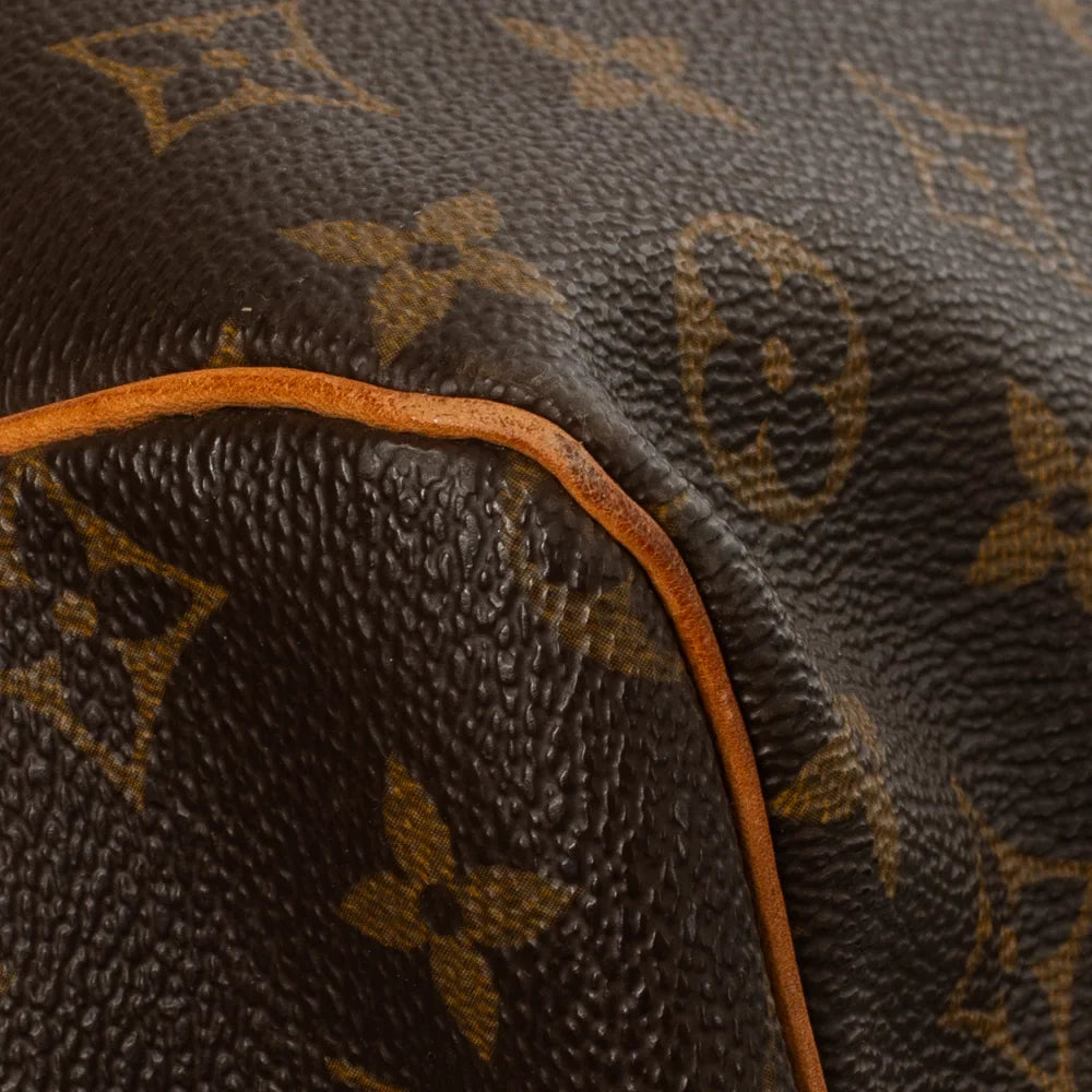 Keepall 60 Vintage en toile monogram marron