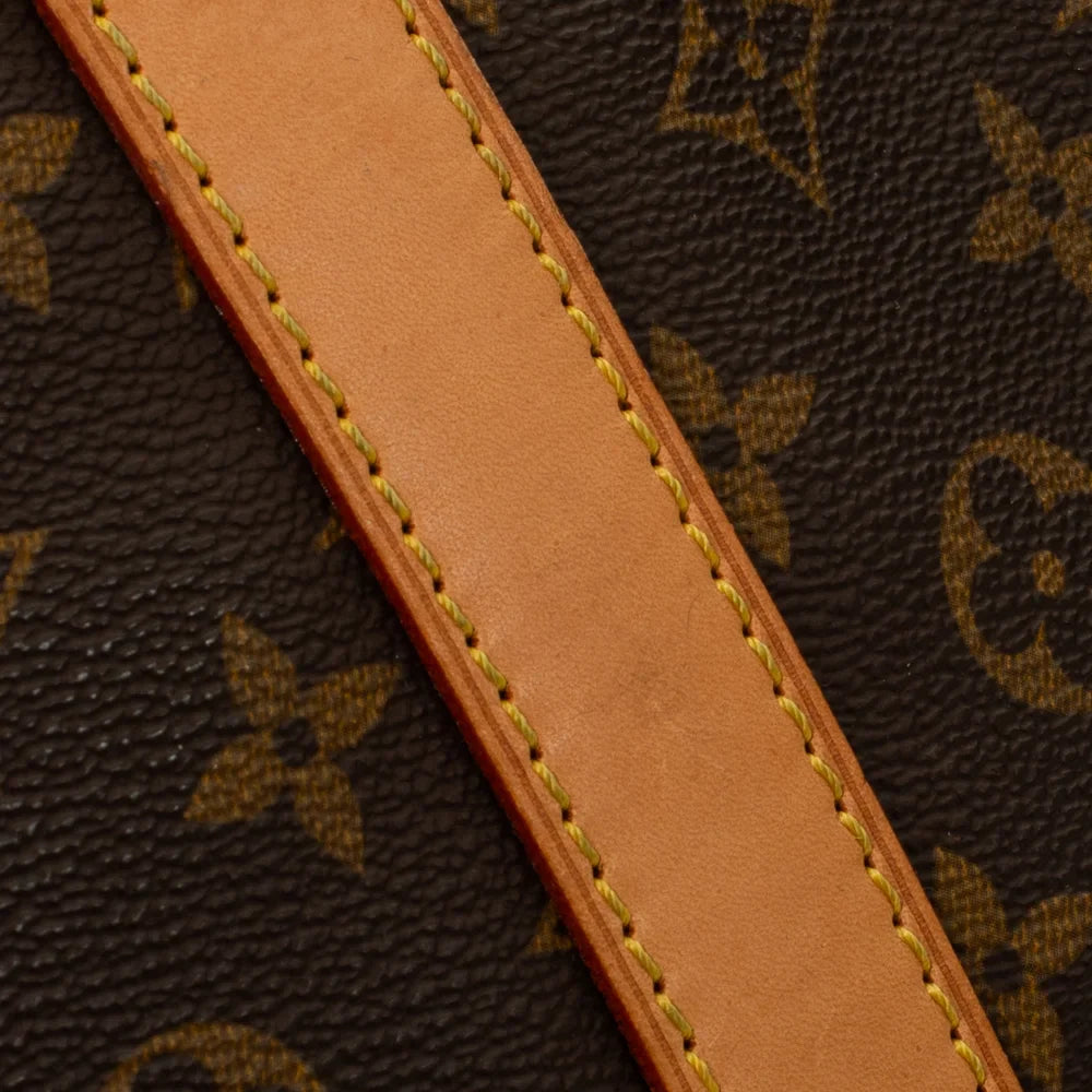 Keepall 60 Vintage en toile monogram marron
