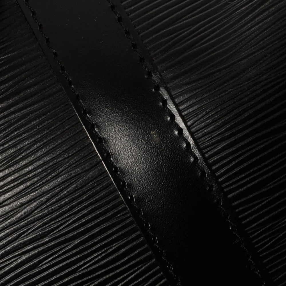 Keepall 50 Vintage en cuir épi noir