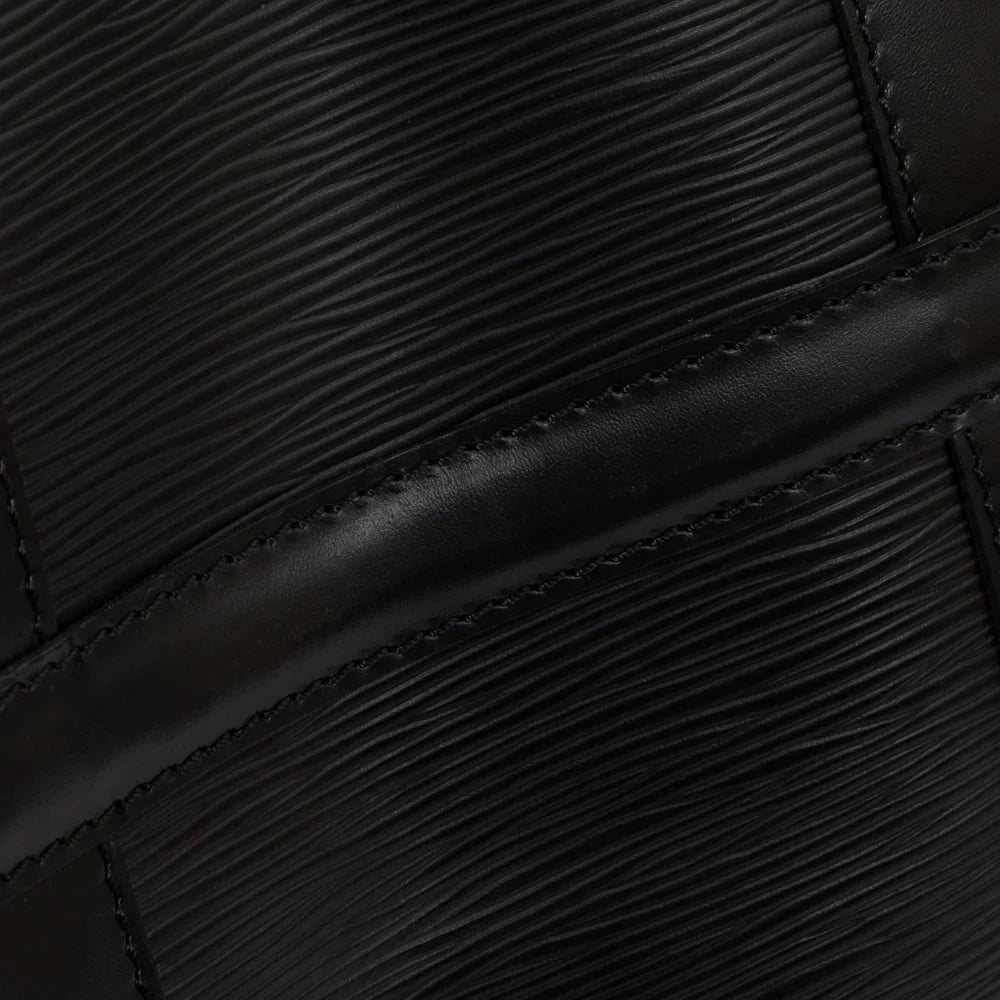 Keepall 50 Vintage en cuir épi noir