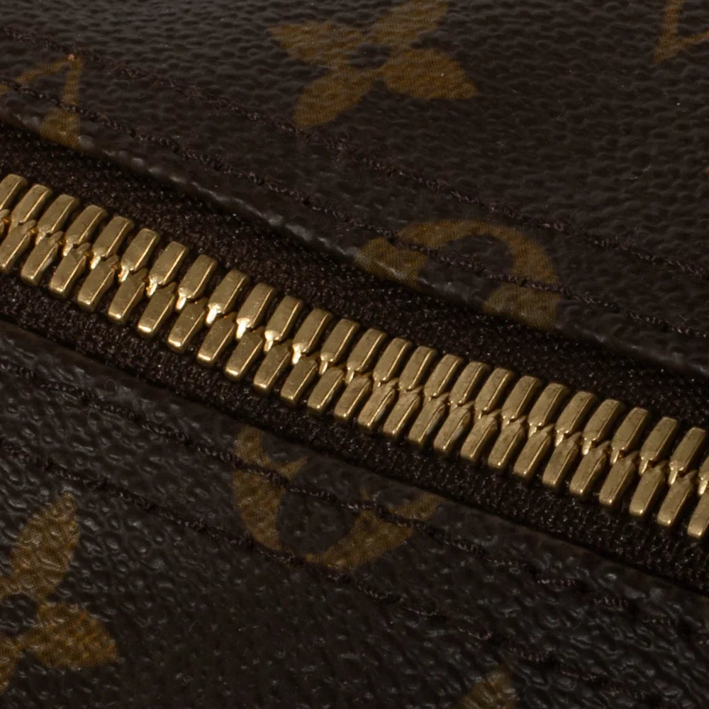 Keepall 55 Vintage en toile monogram marron