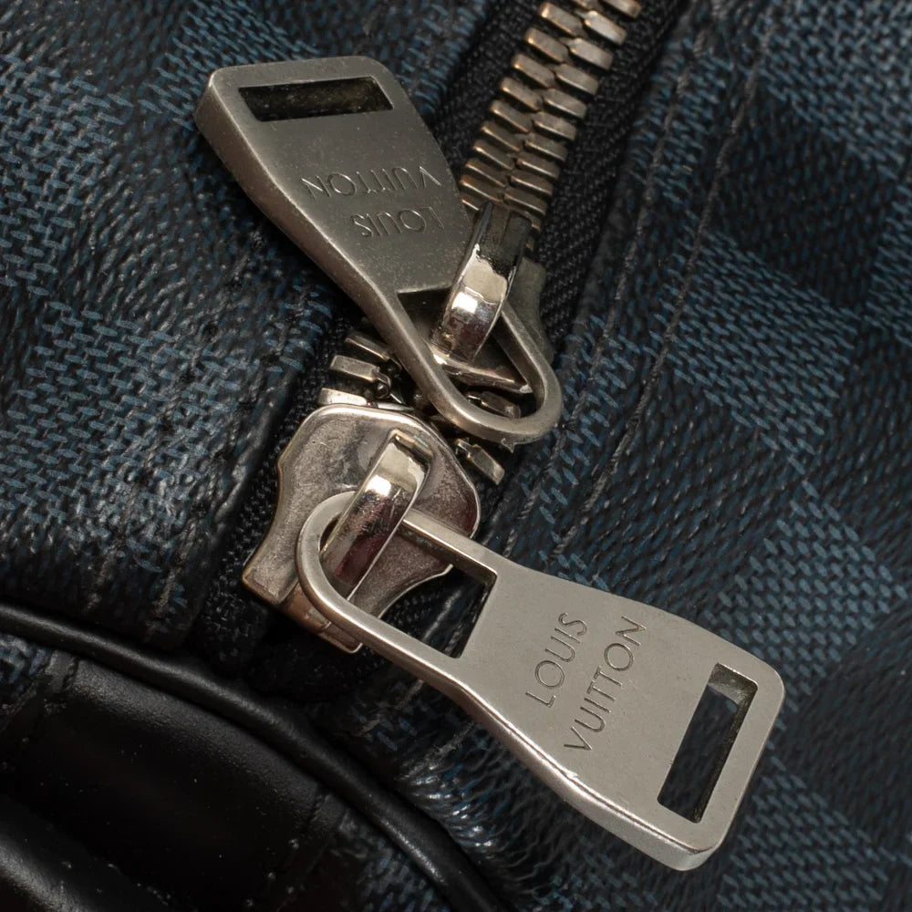 Keepall 45 en toile damier gris