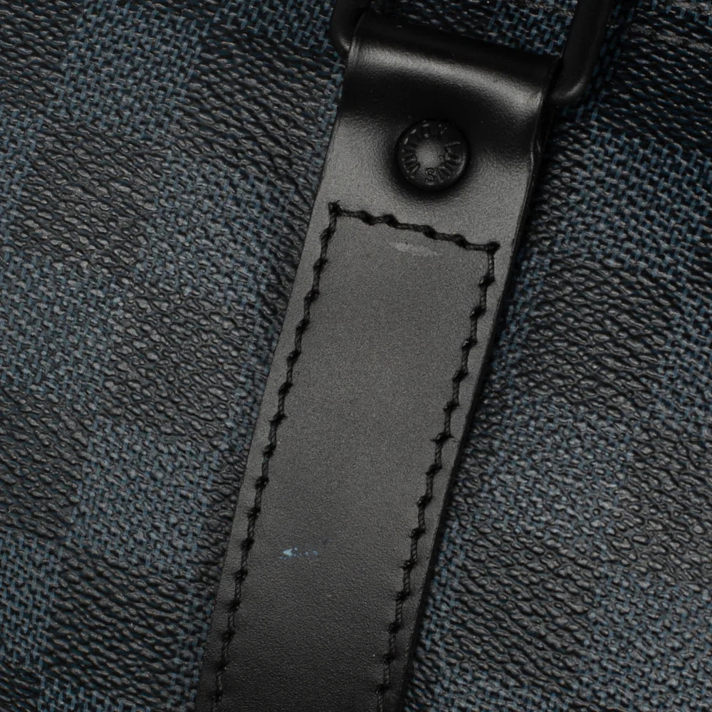 Keepall 45 en toile damier gris