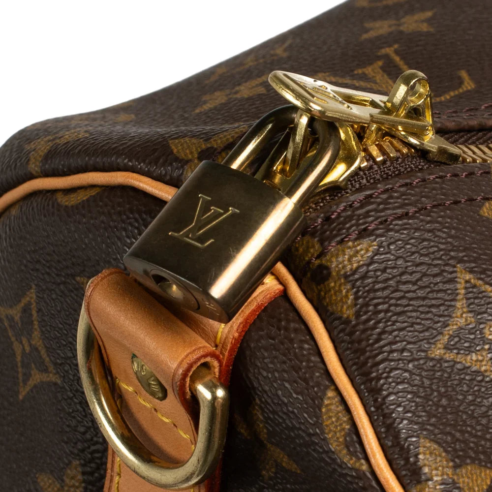 Keepall 60 Vintage en toile monogram marron