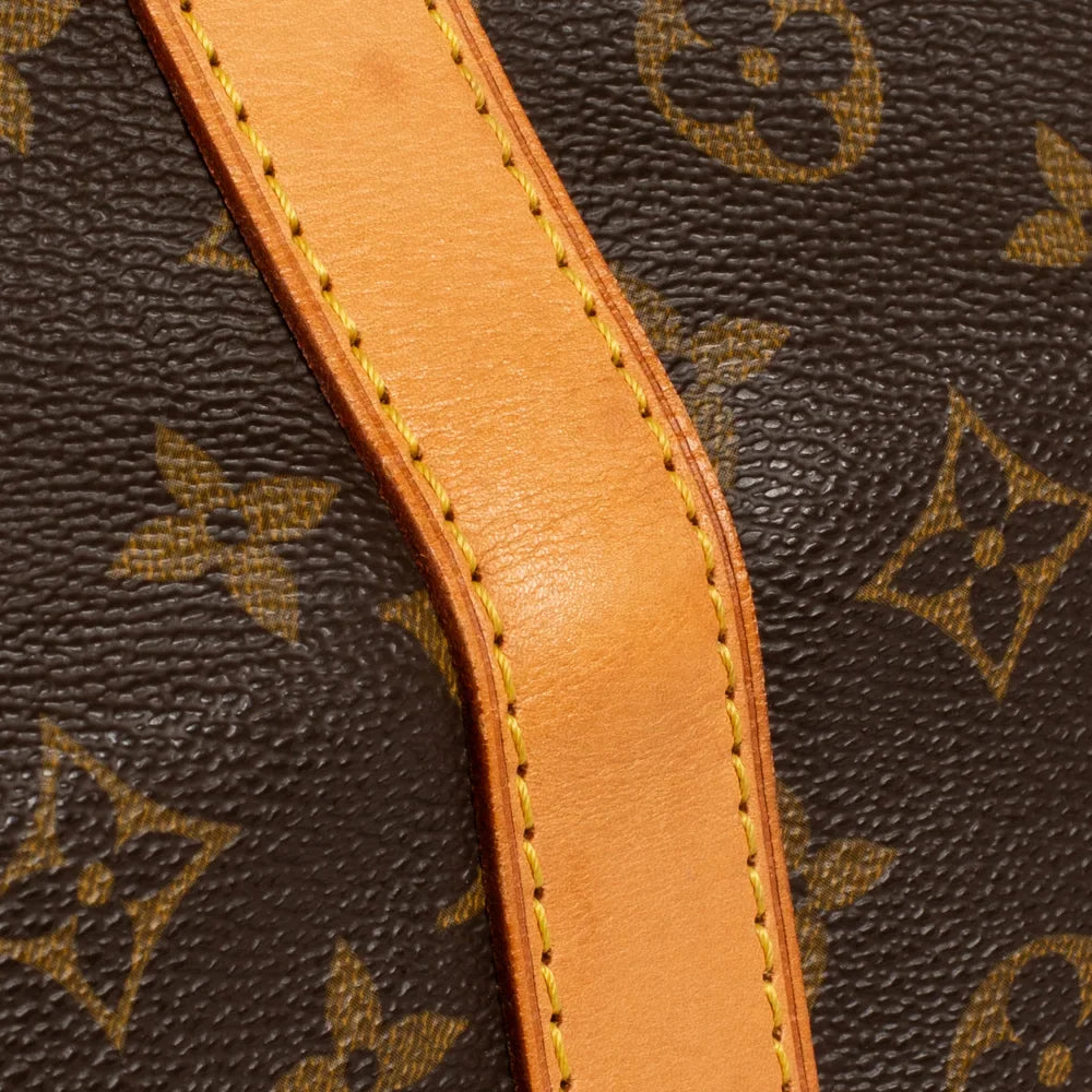 Keepall 60 Vintage en toile monogram marron