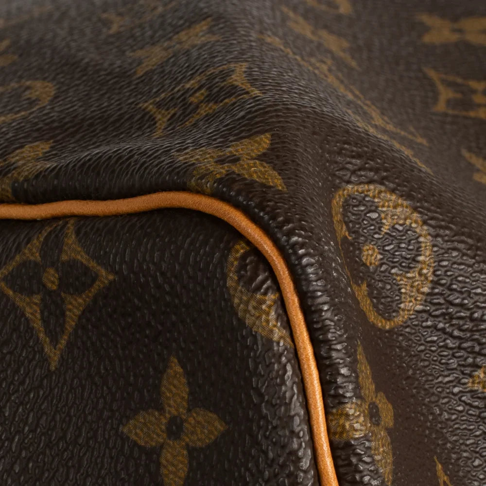 Keepall 60 Vintage en toile monogram marron