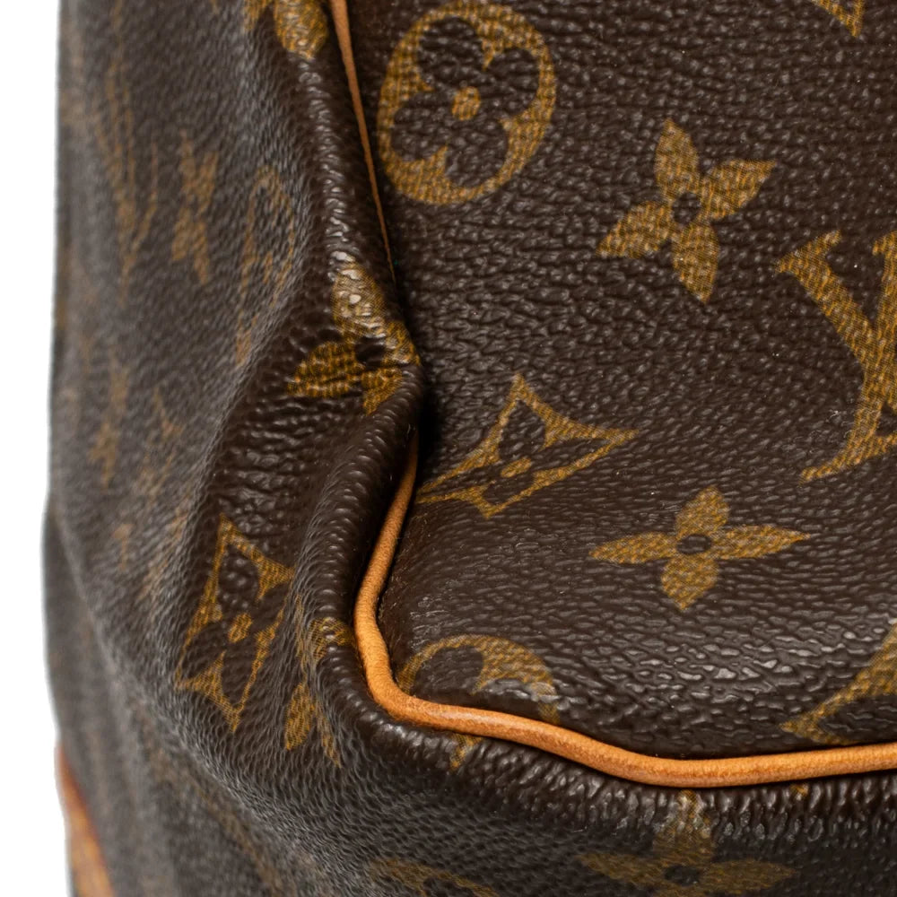 Keepall 60 Vintage en toile monogram marron