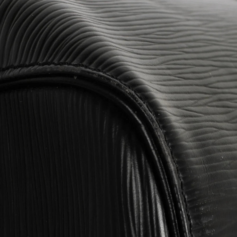 Keepall 55 Vintage en cuir épi noir