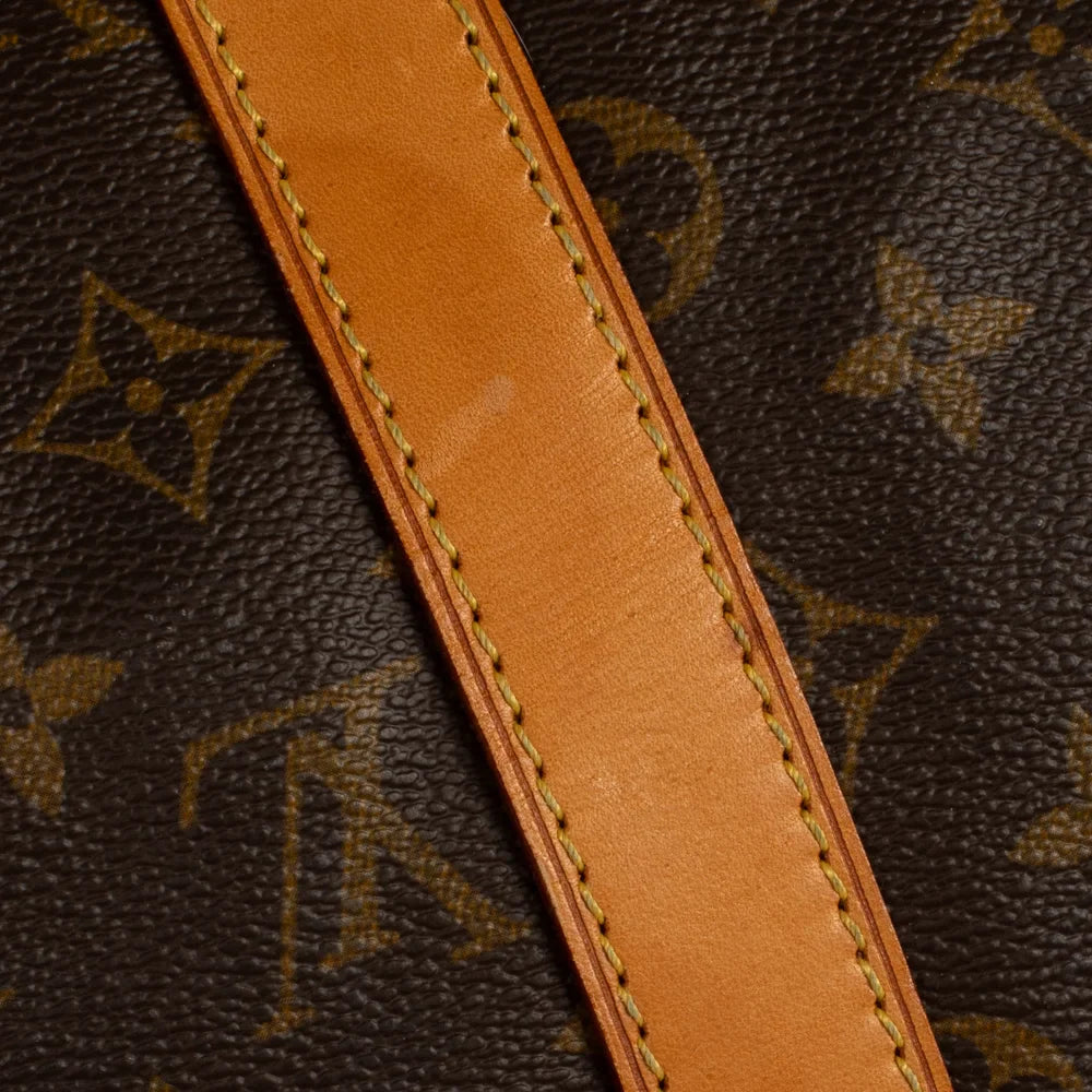 Keepall 50 Vintage en toile monogram marron
