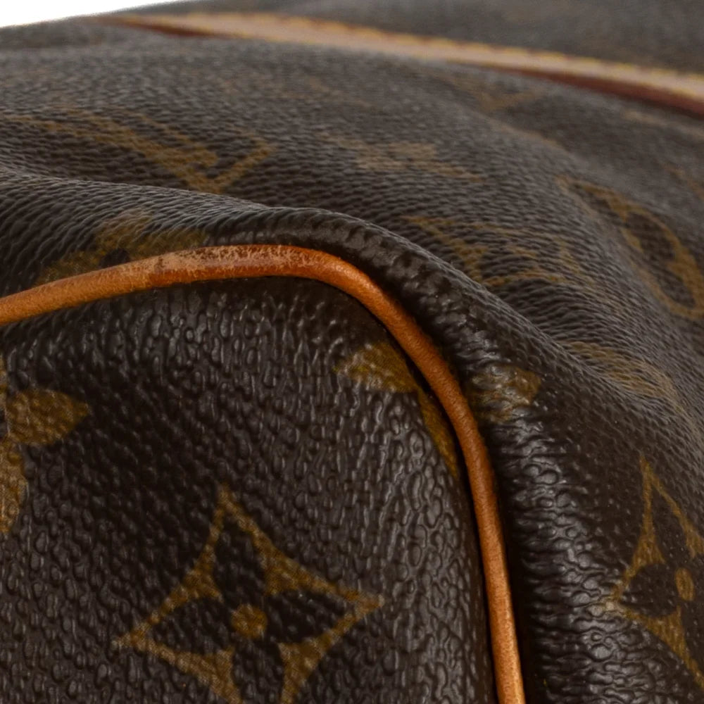 Keepall 50 Vintage en toile monogram marron