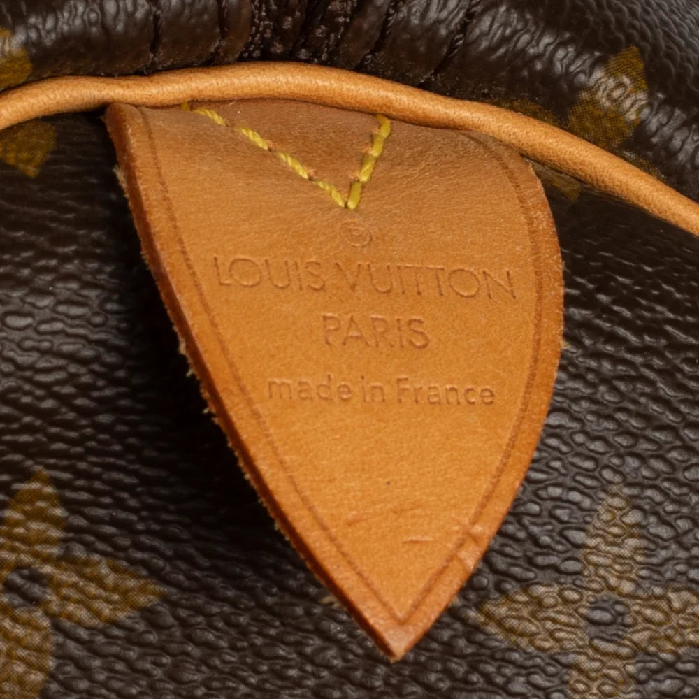 Keepall 50 Vintage en toile monogram marron