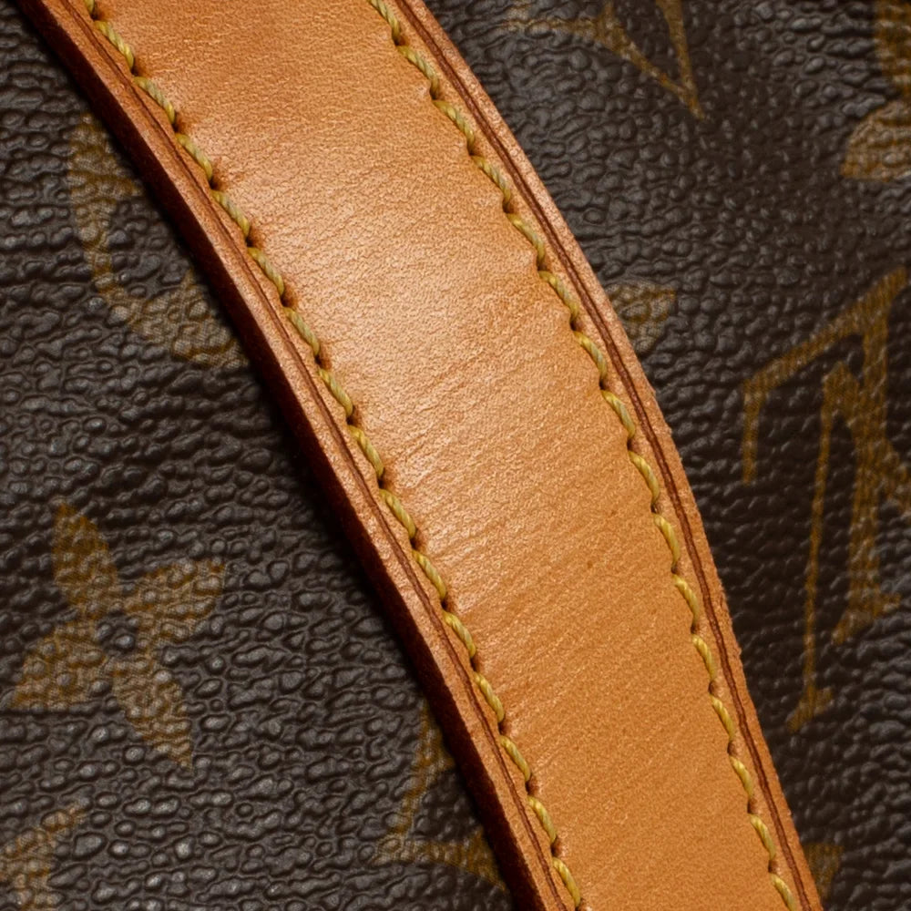 Keepall 50 Vintage en toile monogram marron