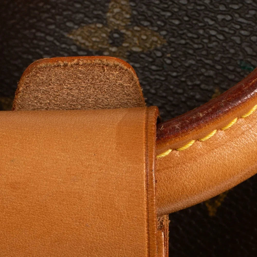 Keepall 55 Vintage en toile monogram marron