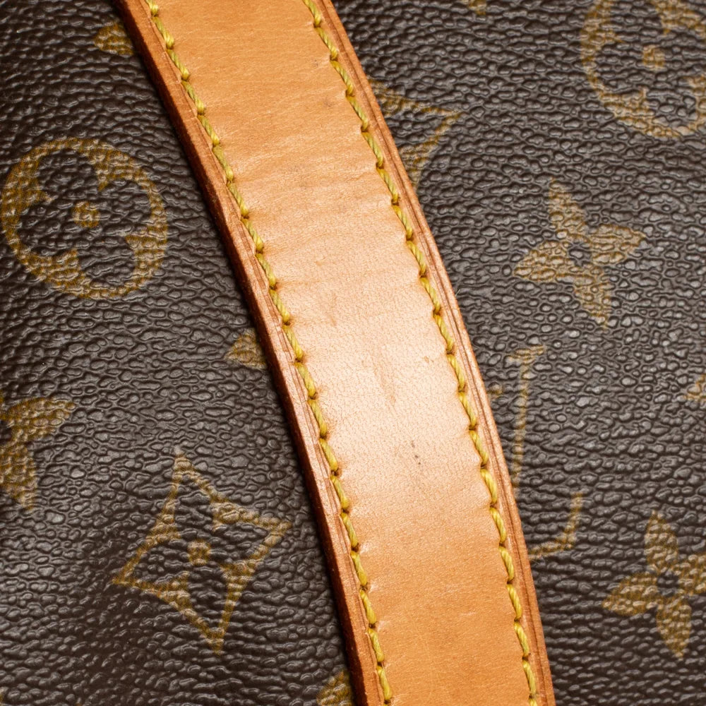 Keepall 55 Vintage en toile monogram marron