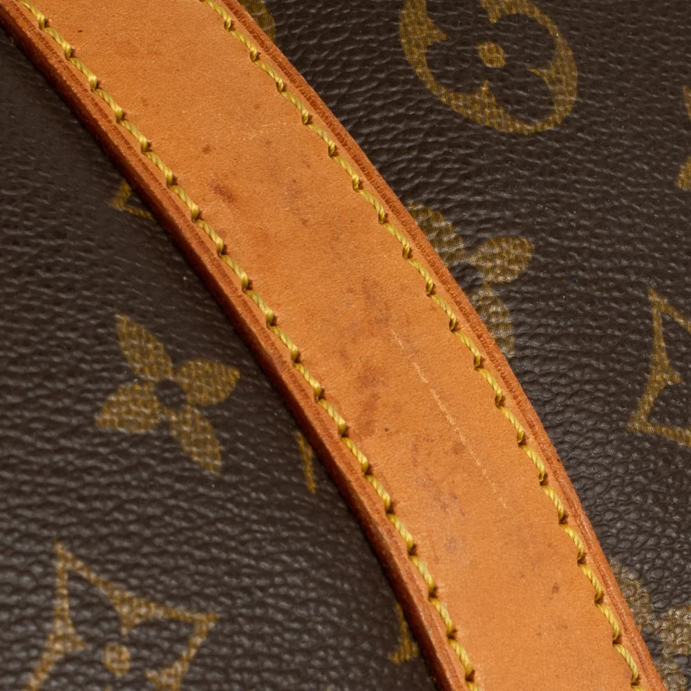 Keepall 60 Vintage en toile monogram marron