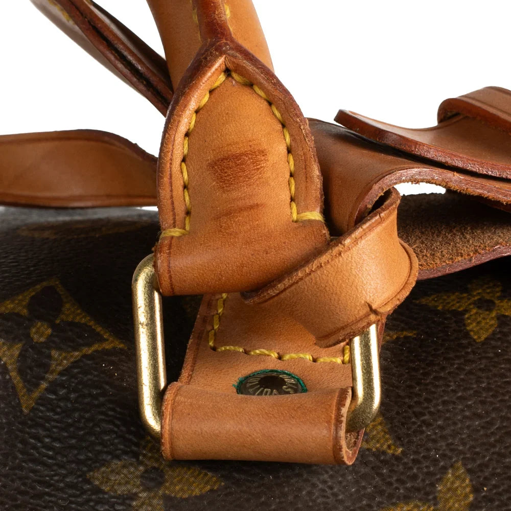 Keepall 60 Vintage en toile monogram marron