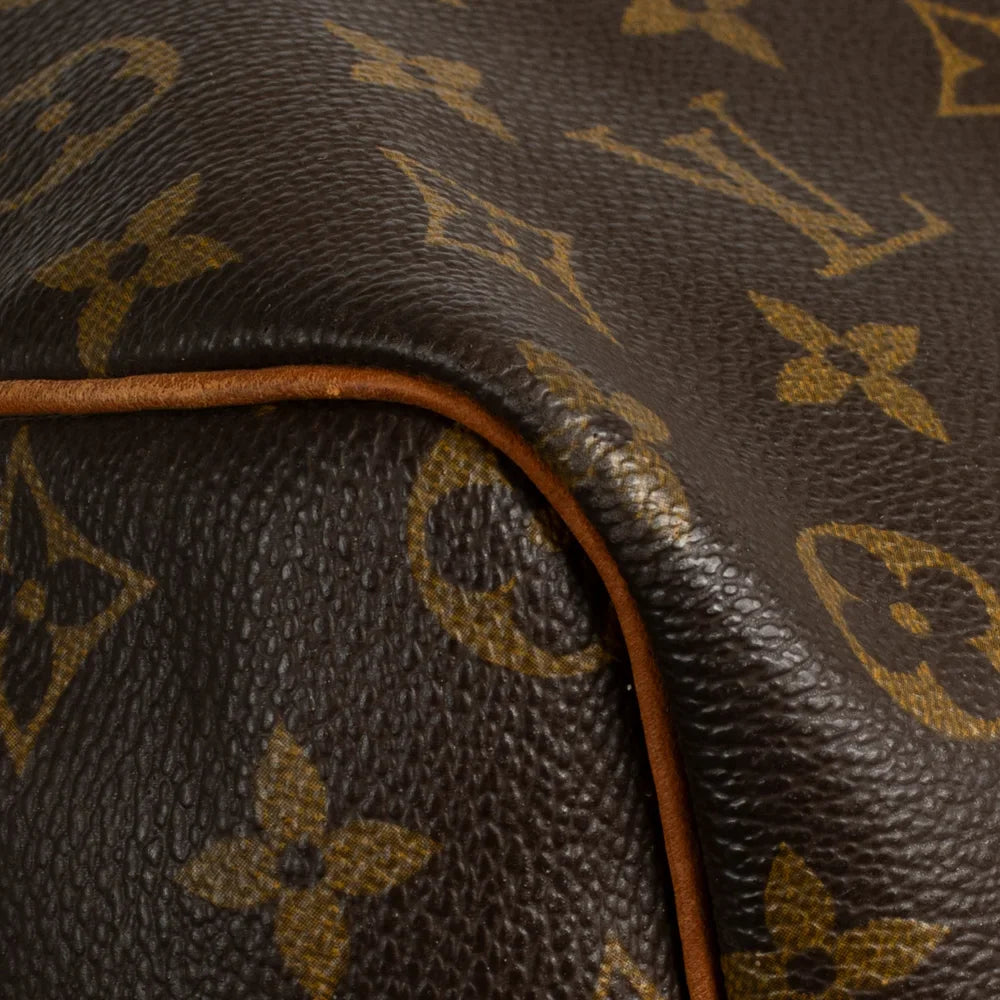 Keepall 60 Vintage en toile monogram marron
