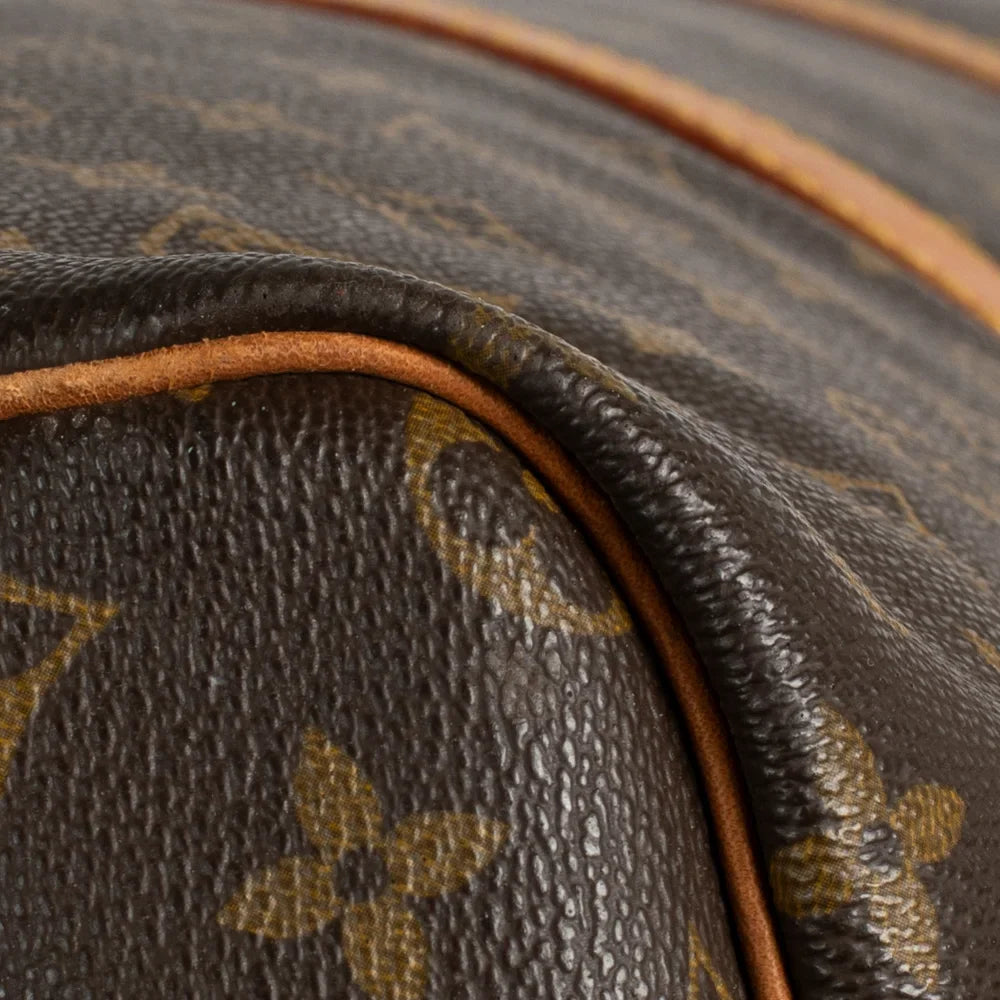 Keepall 60 Vintage en toile monogram marron