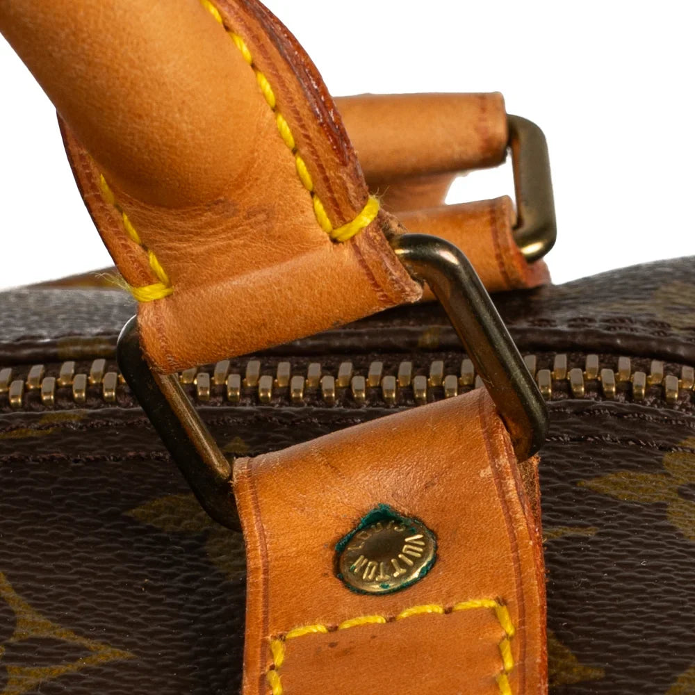Keepall 60 Vintage en toile monogram marron