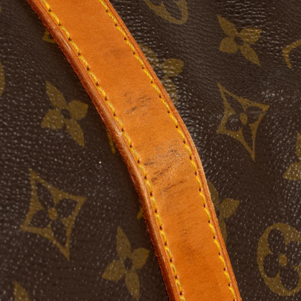 Keepall 60 Vintage en toile monogram marron