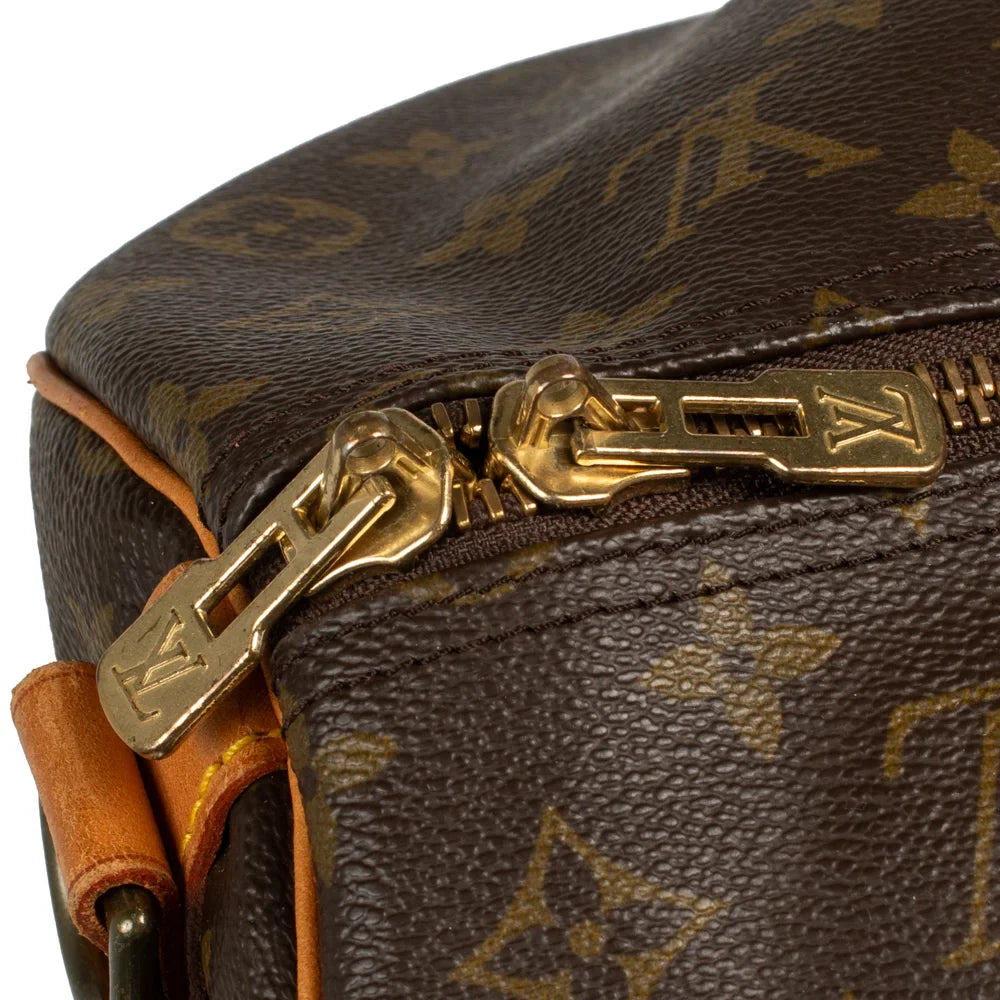 Keepall 60 Vintage en toile monogram marron
