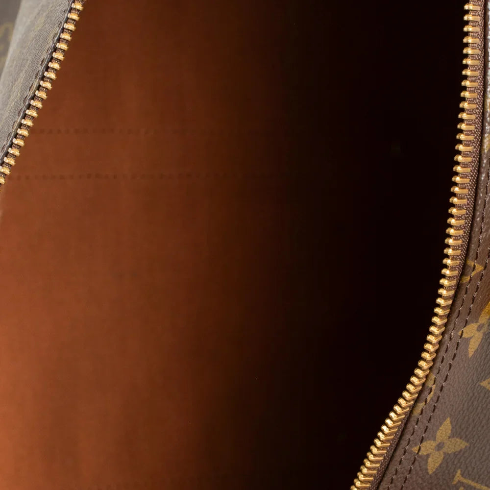 Keepall 60 Vintage en toile monogram marron
