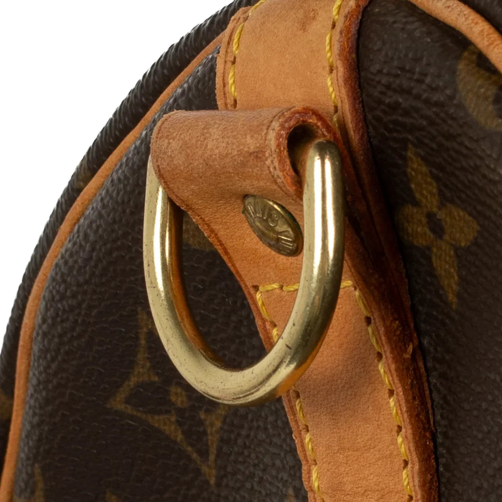 Keepall 60 Vintage en toile monogram marron