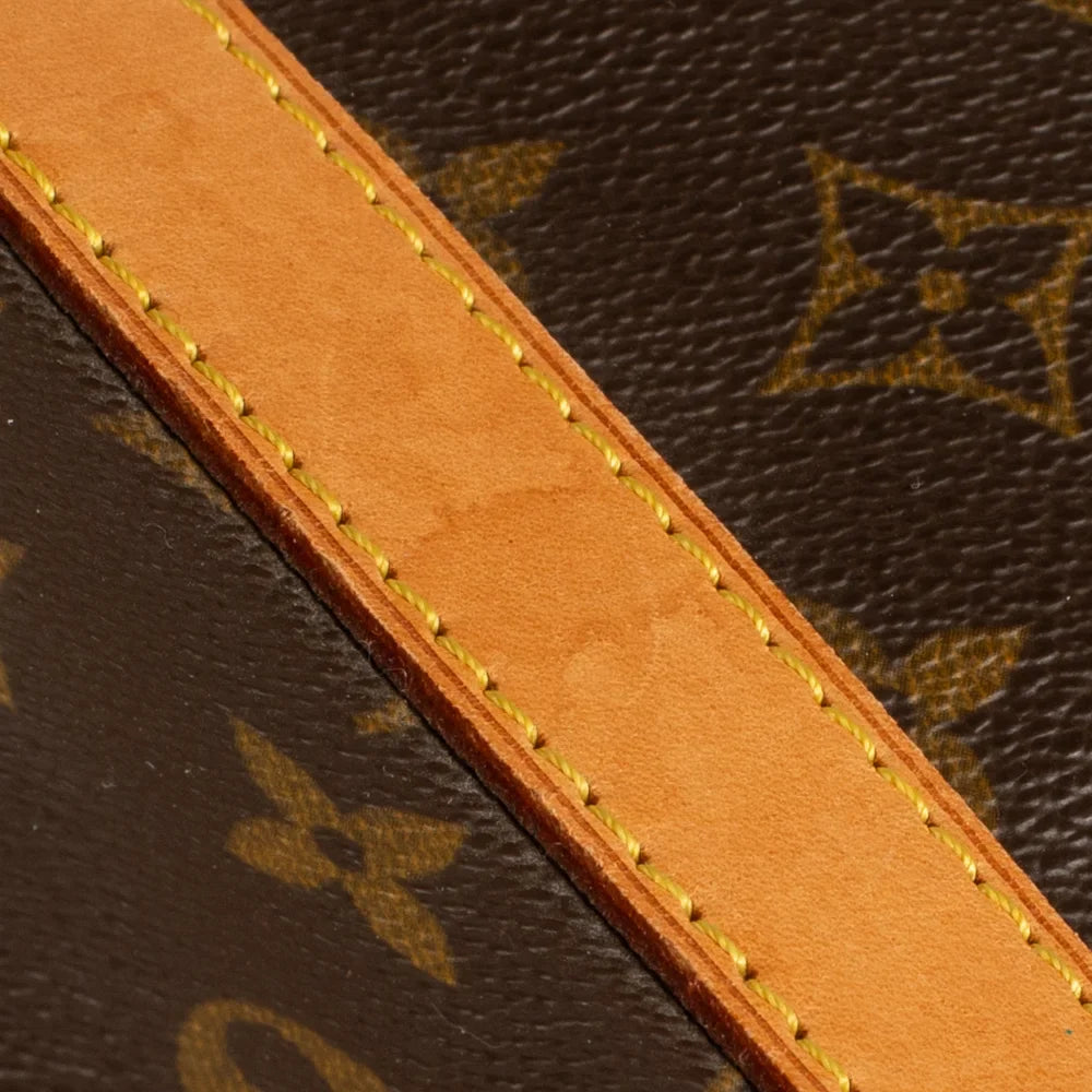 Keepall 60 Vintage en toile monogram marron