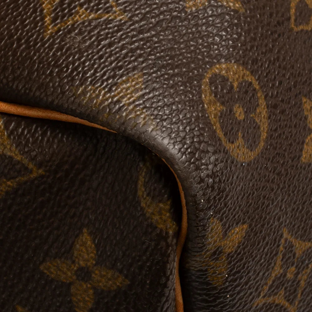 Keepall 60 Vintage en toile monogram marron