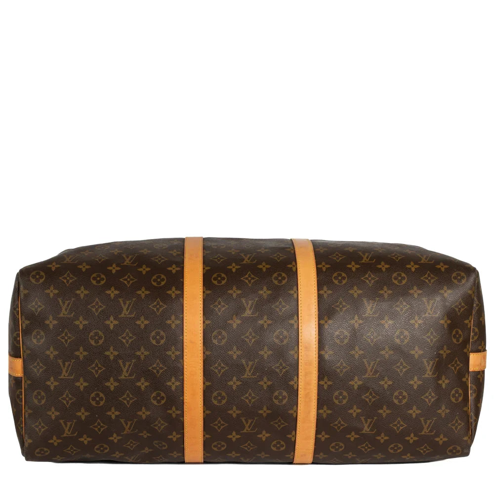 Keepall 60 Vintage en toile monogram marron