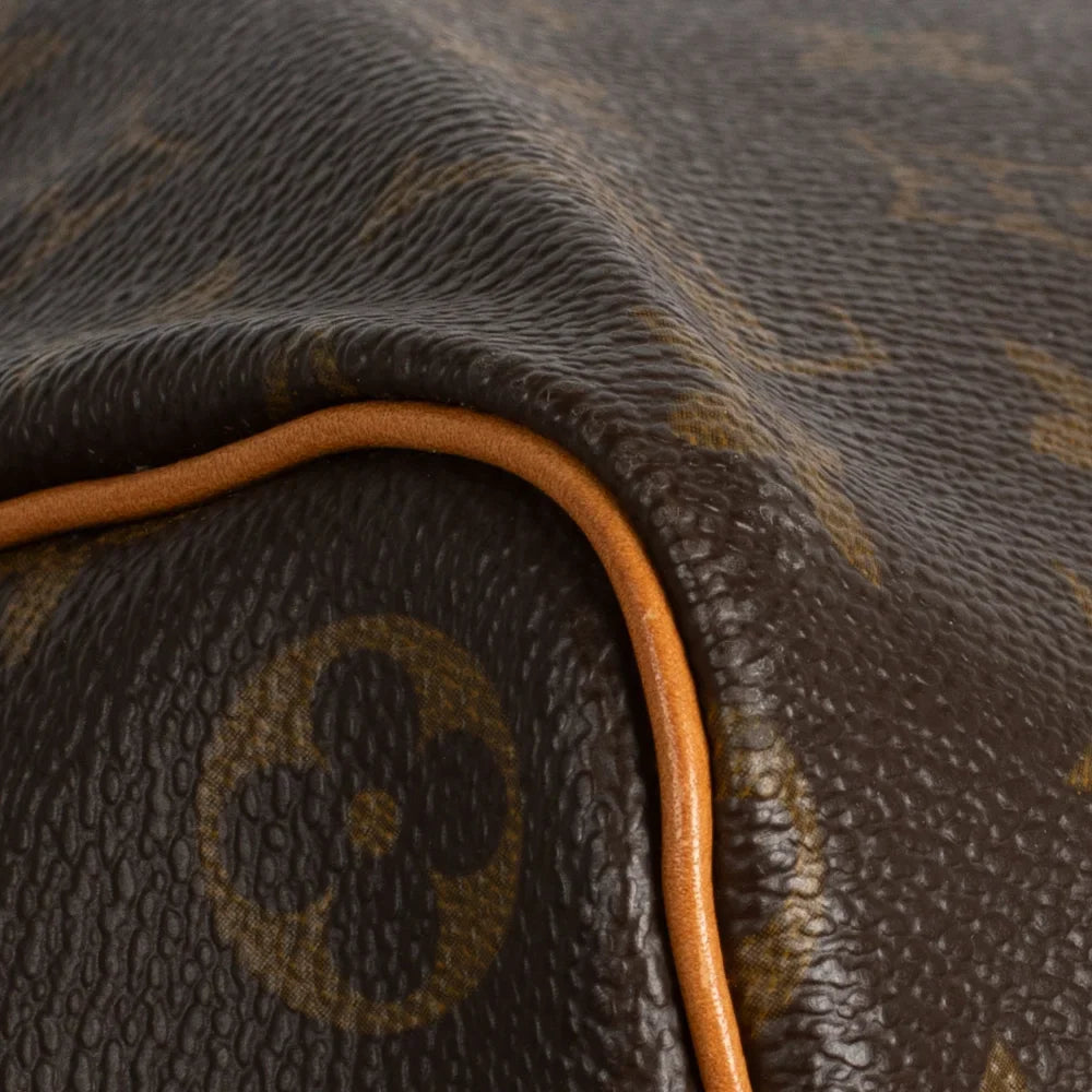 Keepall 45 Vintage en toile monogram marron