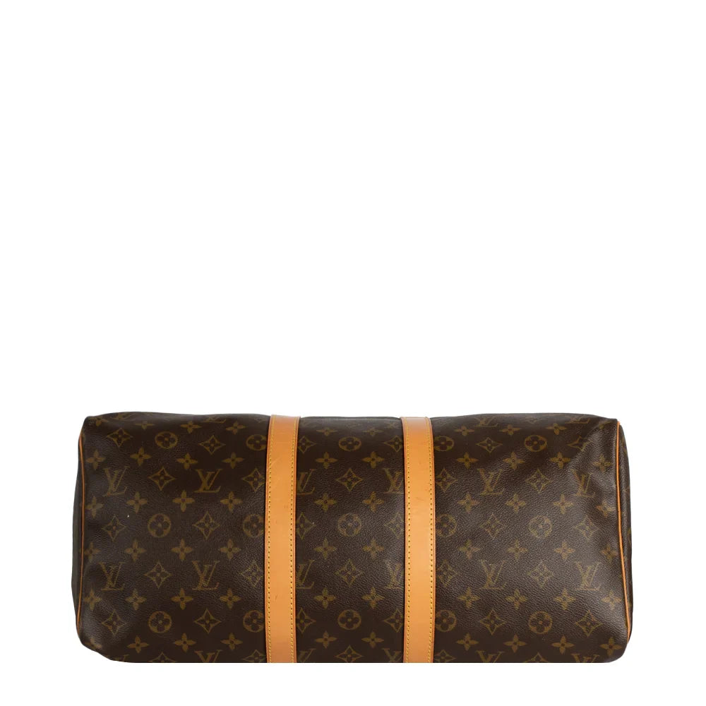 Keepall 45 Vintage en toile monogram marron