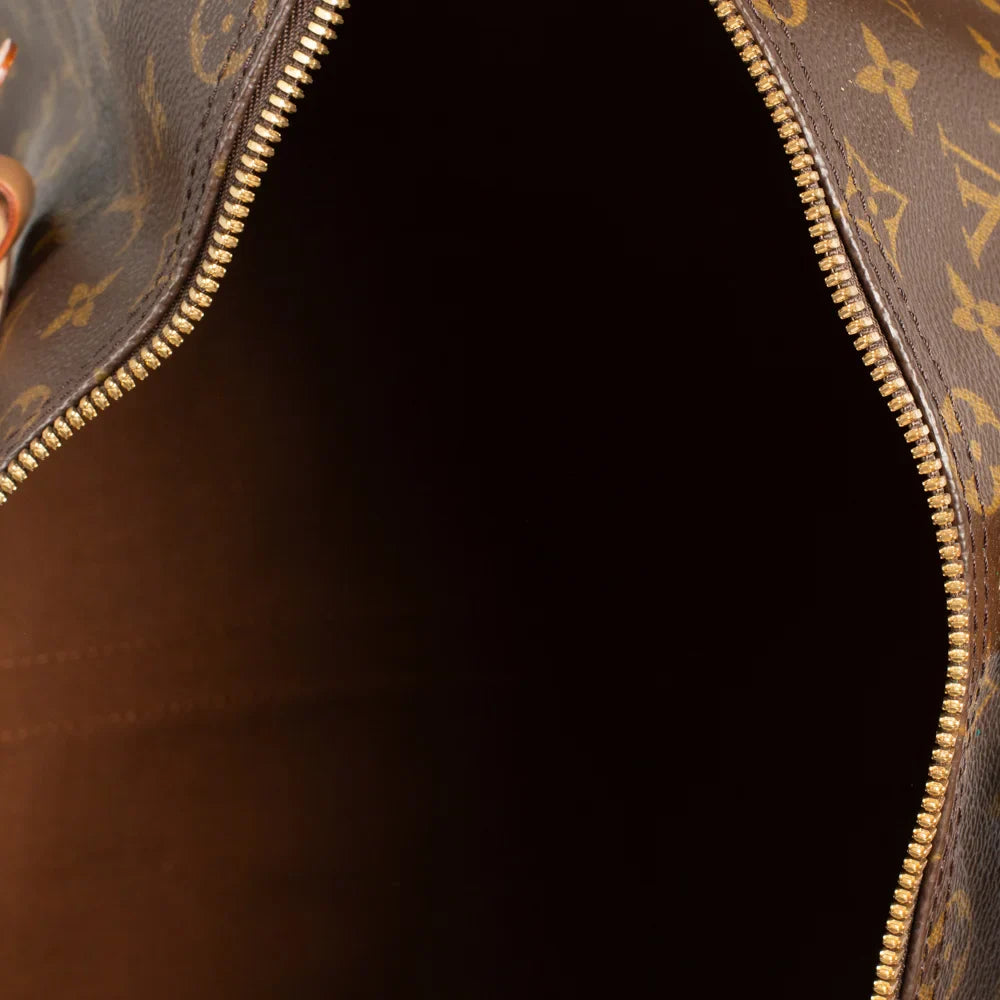 Keepall 45 Vintage en toile monogram marron