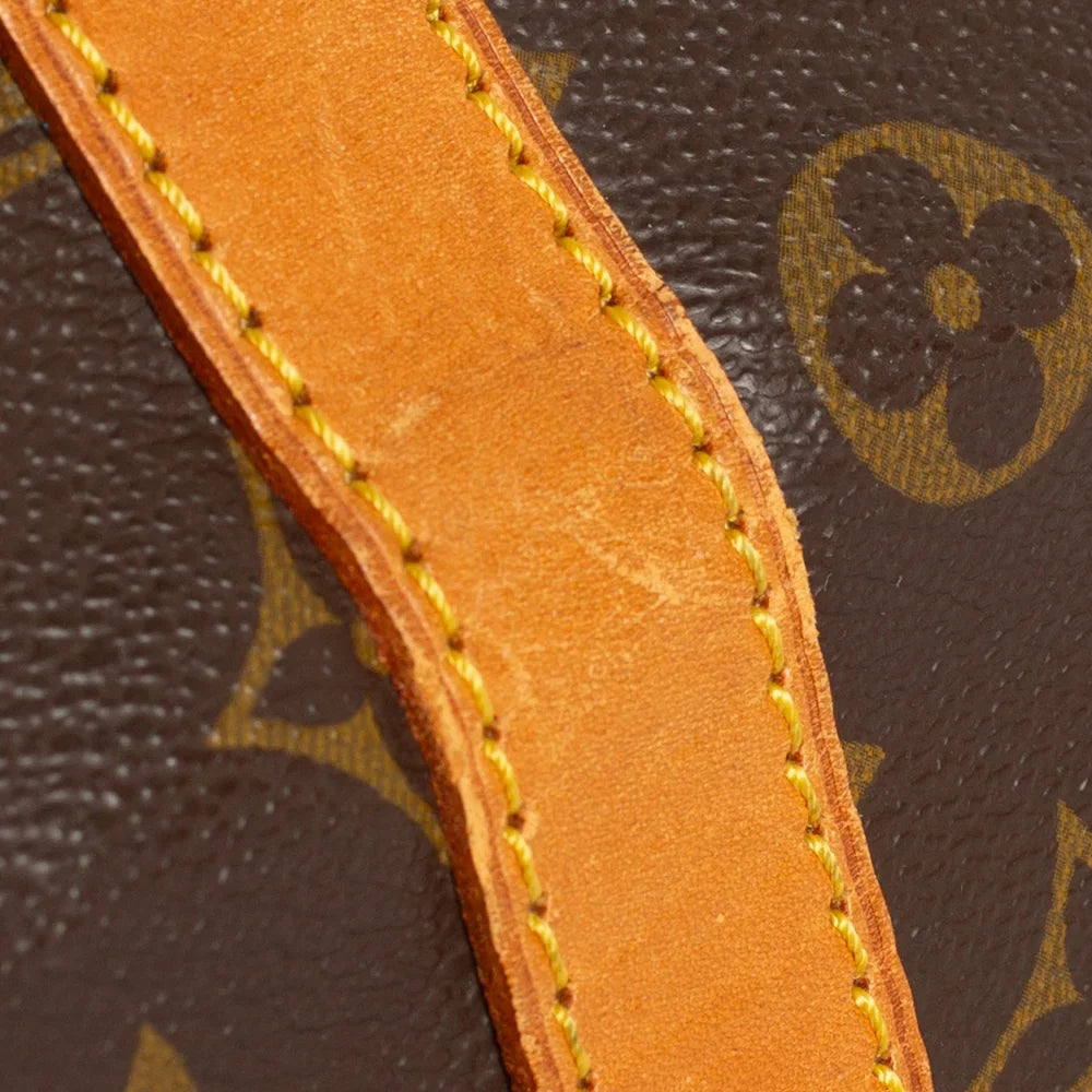 Keepall 55 Vintage en toile monogram marron