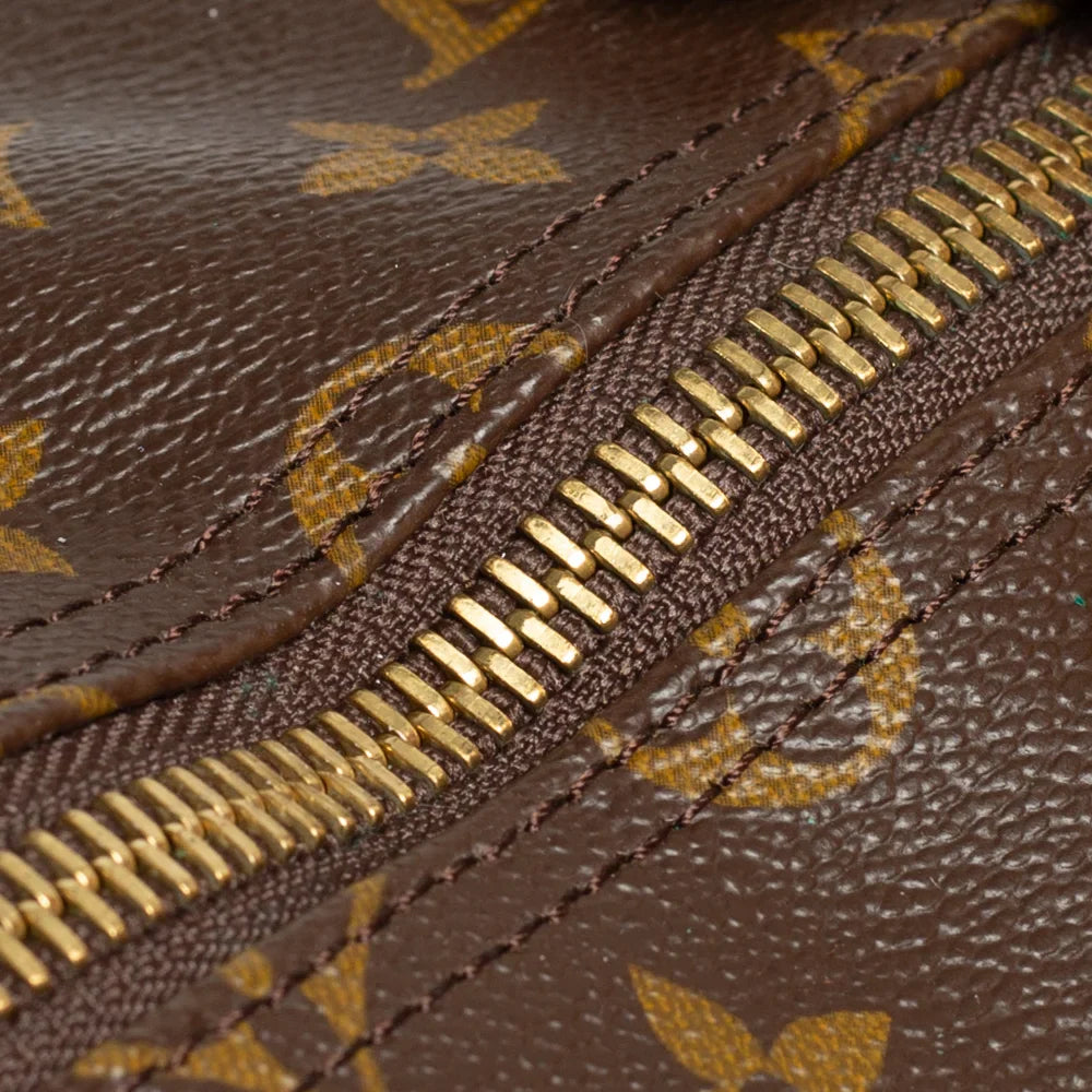 Keepall 55 Vintage en toile monogram marron