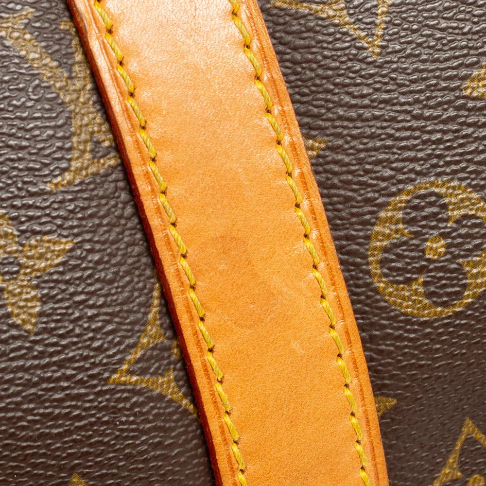 Keepall 55 Vintage en toile monogram marron