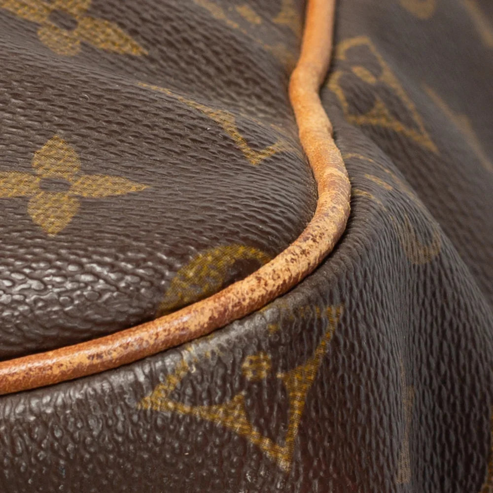 Keepall 55 Vintage en toile monogram marron