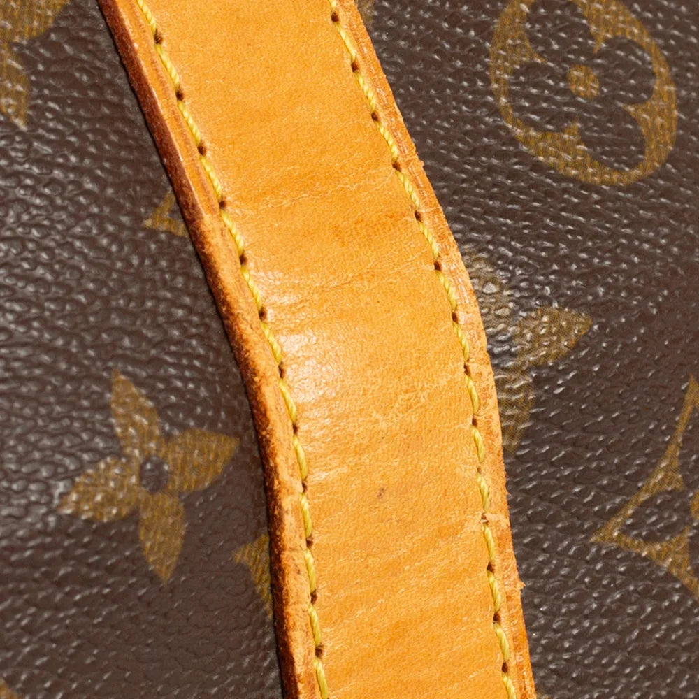 Keepall 60 Vintage en toile monogram marron