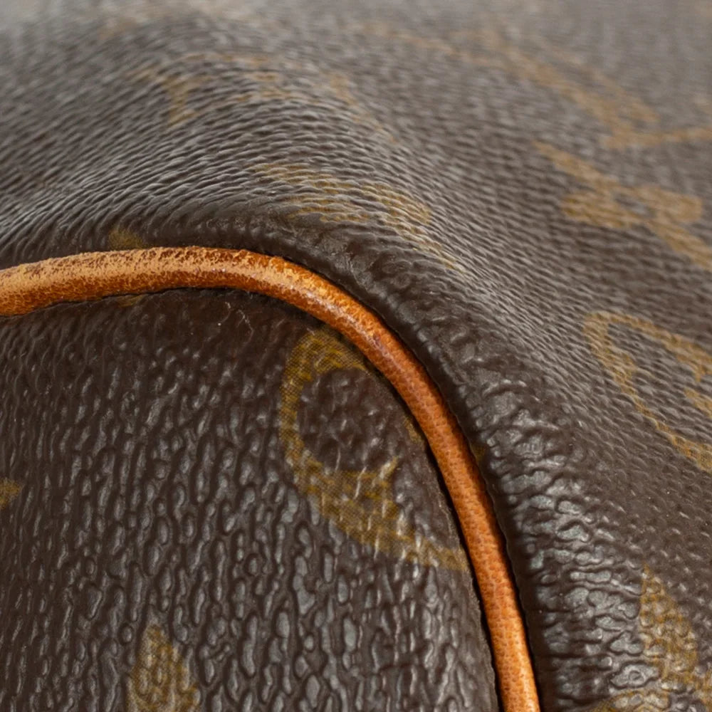 Keepall 60 Vintage en toile monogram marron