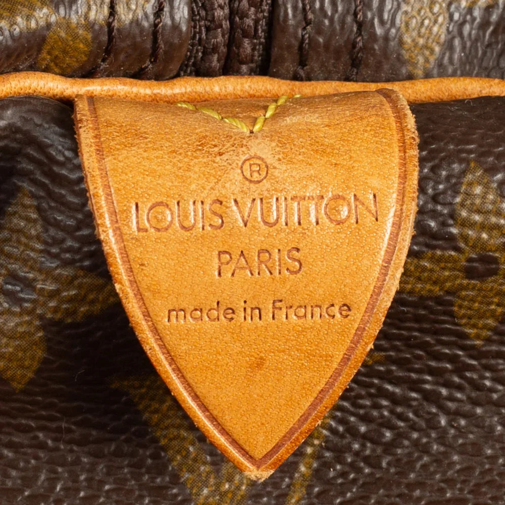 Keepall 60 Vintage en toile monogram marron