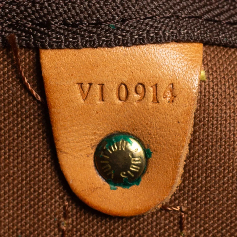 Keepall 60 Vintage en toile monogram marron