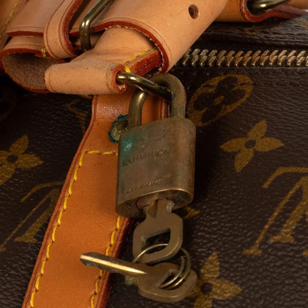 Keepall 45 Vintage en toile monogram marron