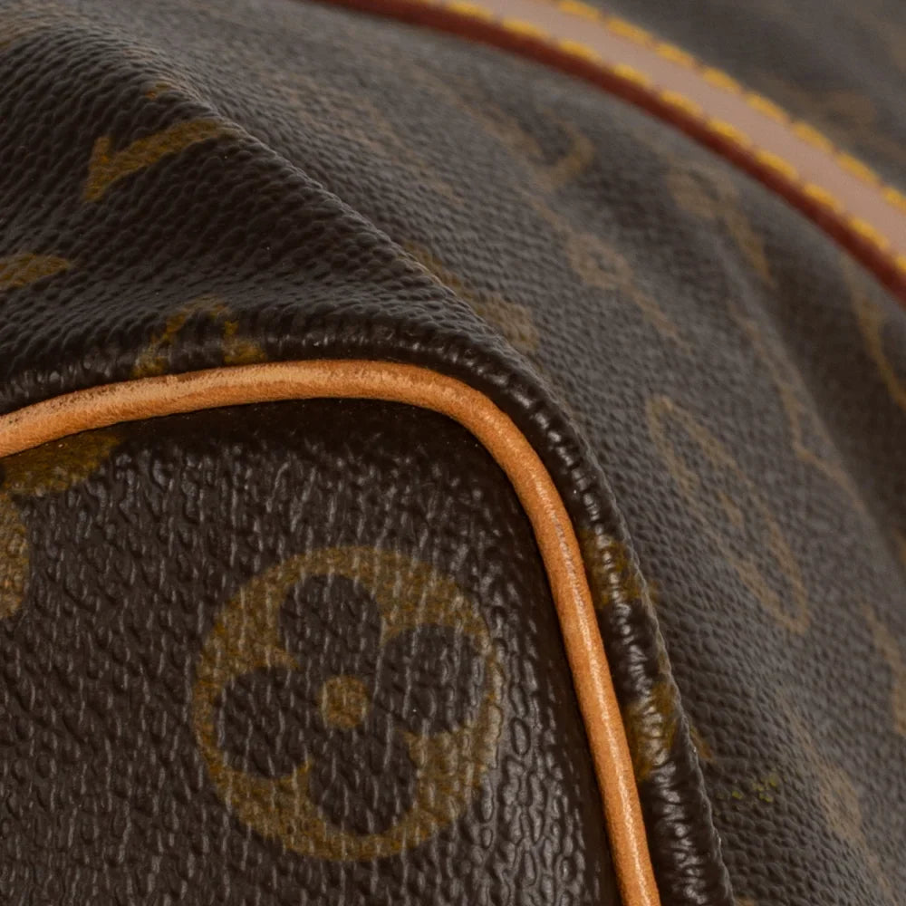 Keepall 45 Vintage en toile monogram marron