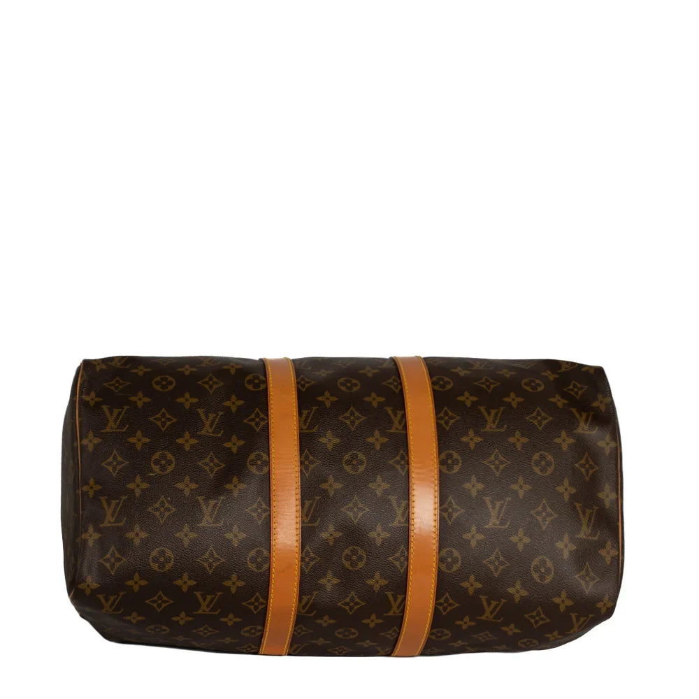 Keepall 45 Vintage en toile monogram marron
