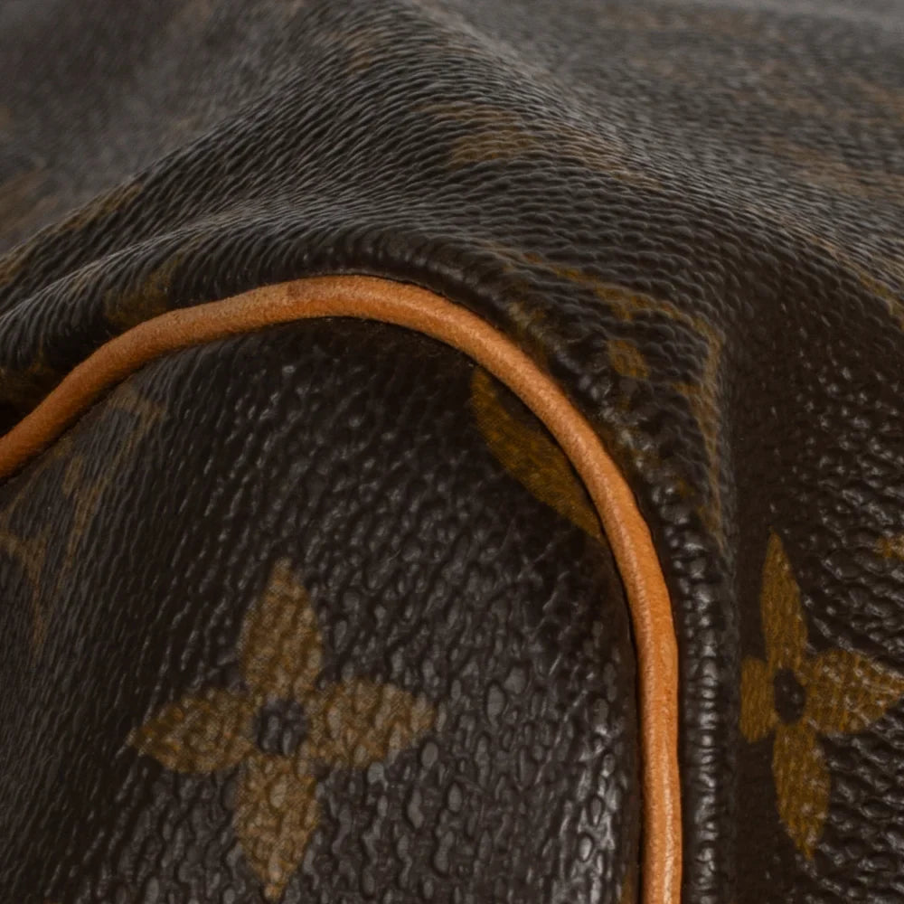 Keepall 55 Vintage en toile monogram marron